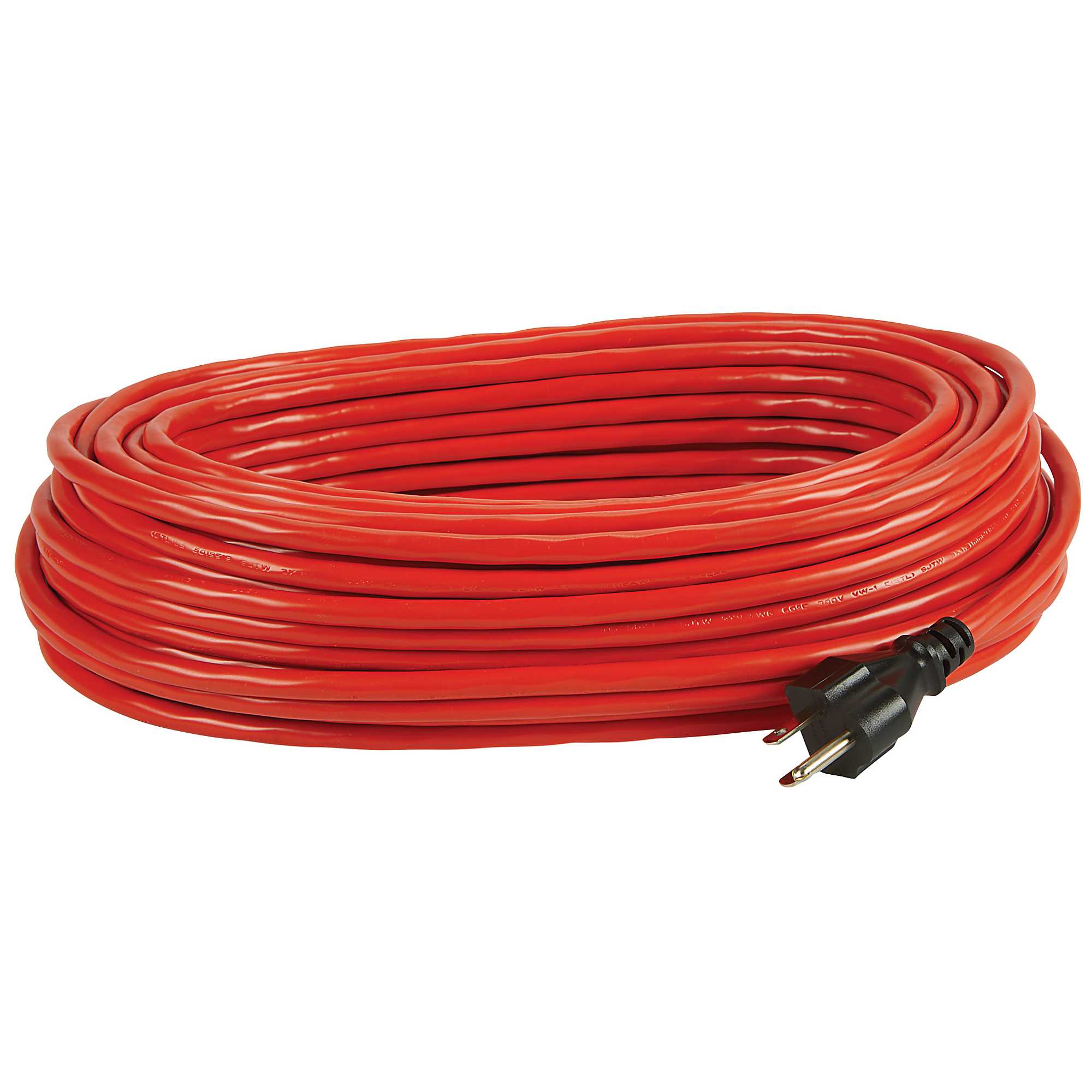 Strongway Outdoor Extension Cord, 3-Prong Grounded Plug, Contractor Grade, Orange